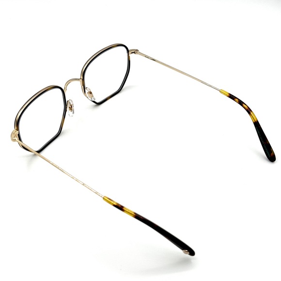 Garrett Leight GLCO Woodlawn Color Tiger Eye-Gold Trending Eyeglasses New Unisex - Picture 3 of 4